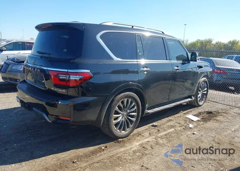 2021 Nissan Armada Platinum 2Wd z USA, uszkodzony, nr VIN JN8AY2DA0M9370382